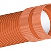 Труба InCor канализационная гофрированная (двухслойная) Sn 8 (PP) 500 х 6000 мм