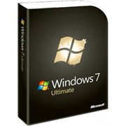Windows 7 Ultimate dvd box