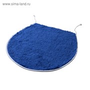Коврик для ванной комнаты Palma, цвет синий/голубой 47х50 см
