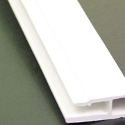 Пристенный профиль для натяжных потолков (пластиковый) фото