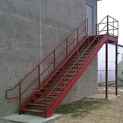 Лестницы металлические,каркасы лестниц фотография