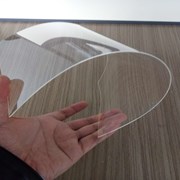 Листовой ПЭТ прозрачный 1,25х2,05 толщиной 0,3 / 0,5 / 0,7 / 1,0мм . Доставка. Арт 17-08 фото