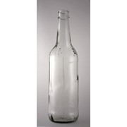 Стеклянная бутылка под розлив пива, прозрачное стекло, 500 мл, вид 8 фотография