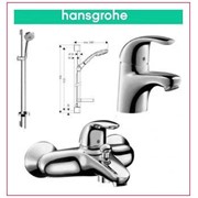 Комплект смесителей для ванной Hansgrohe Focus E 31700000+31740000+27774000 фото