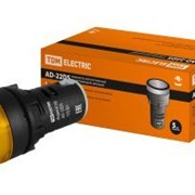 Лампа AD-22DS (LED) матрица d22мм желтый 110В AC/DC TDM ELECTRIC SQ0702-0030 Лампа AD-22DS(LED)матрица d22мм желтый 110В фото