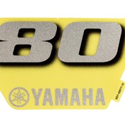 Наклейка капота Yamaha F80B (80), передняя 6D7426771000 фотография