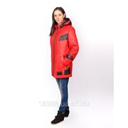 Модная удлиненная женская куртка Амур фото