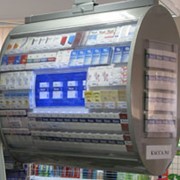 Монтаж сигаретных диспенсеров в прикассовой зоне супермаркетов. Вся Украина