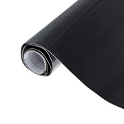 Пленка карбон 6D, самоклеящаяся, 30x100 см, черный фото