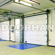 Промышленные секционные ворота DoorHan ISD01 фото