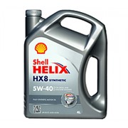 Моторное масло Shell Helix HX8 5W/40, 4 л, синтетическое 550040295 фото