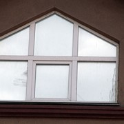 Окна пластиковые (косоугольные)