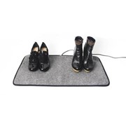 Коврик из ковролина с подогревом для сушки обуви и обогрева - Сухое Тепло, 55х85 см, серый