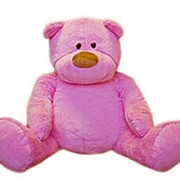 Мягкая игрушка Медведь Аркадий 150 см, цвет розовый арт.2068 фотография