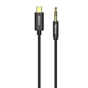 Аудио кабель Baseus Yiven Type-C male To 3.5 male Audio Cable M01 Black 1.2M ORIGINAL