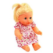 Интерактивная кукла DollyToy "Именинница" (30 см, дует в свисток, аксес.)
