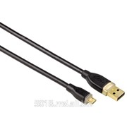 Hama USB кабель USB 2.0 A-Plug - Micro USB 2.0 B-Plug 0,75 m, 78490