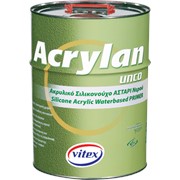 Грунтовка силикон-акриловая, мелкозернистая, высокой производительности, для поверхностей с плохой адгезией, на водной основе, не имеет запаха, не содержит аммиак - ACRYLAN UNCO, 15 л