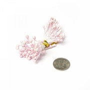 Тычинки для цветов Розовый жемчуг уп.84шт фотография