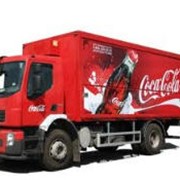 Перевозка продуктов питания и напитков ТМ Coca-Cola фото