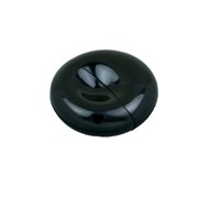 Флешка промо круглой формы, 8 Гб, черный фотография