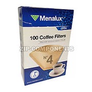 Фильтр для капельных кофеварок размер №4. Набор 100 шт. Electrolux 9002563147