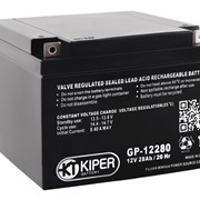 Аккумуляторная батарея Kiper GP-12280 12V/28Ah фотография