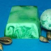 Натуральное мыло ручной работы “Киви“ фото