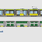 Семиcекційний трамвай T7L86 «Електрон» фото