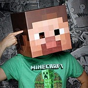 Маска Голова Стива Minecraft