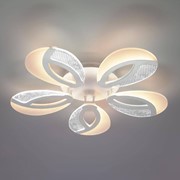 Потолочная светодиодная люстра Eurosvet Flake 90140/5 белый фотография