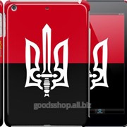 Чехол на iPad mini Чорно-червоний прапор з тризубом 1170c-27 фотография