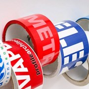 Скотч с логотипом фото