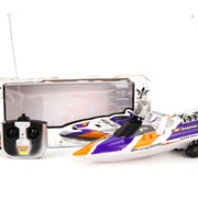 Катер на батарейках в коробке фото