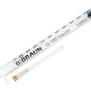 Шприц 1мл инсулин. U-100 Омнификс (Omnifix®100 Duo), игла 26G (0,45х12мм) 3-х комп., БРАУН (B.Braun)