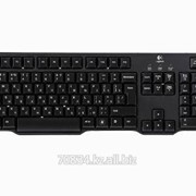 Клавиатуры Keyboard Logitech K100 Classic PS/2 EN/RU [920-003200] Black фото