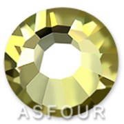 799 Asfourelle Термоклеевые стразы (серый клей) Asfour Crystal, Jonquil, ss 20, упаковка 1440 шт