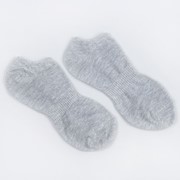 Носки мужские укороченные, цвет серый, размер 27-29