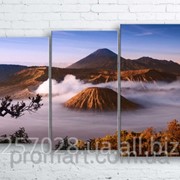 Модульна картина на полотні Вулкан Бромо. Індонезія код КМ100160-104 фотография