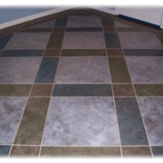 Фарбована бетонна підлога фото