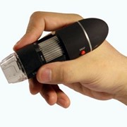 Цифровой USB микроскоп с подсветкой фотография