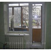 Балконный блок (выход на балкон) Trocal в Киеве купить недорого. Цена на балконный блок Киев фото