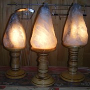 Соляной светильник “Торшерный“ фото