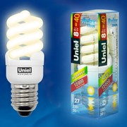 Спиральные энергосберегающие лампы Uniel Premium фото