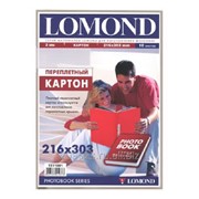 Переплетный картон Lomond 216х303мм, толщина 2мм, 10 листов 1511001