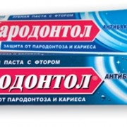 Зубная паста ПАРОДОНТОЛ 63г. антибактериальная защита фото