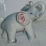 Сувенир Белый слон Розовое ухо малый 4687 9х9 см. фото