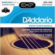 Струны для акустической гитары D'Addario EXP16-CT15 фото