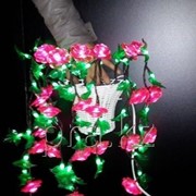 Гирлянда LED настенный горшок с цветами D-022 фотография