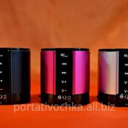 Портативная мини колонка Q2 c USB, MicroSD, AUX и FM фото